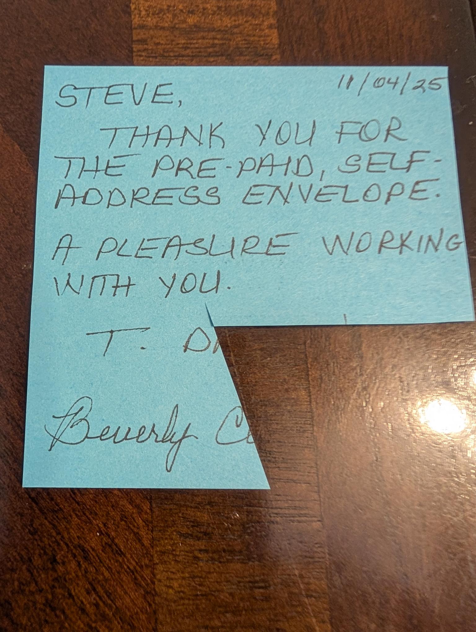 Beverly C Testimonial